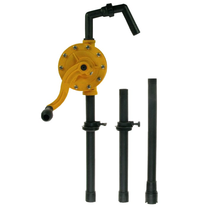205L 2" BSP Drum mount PP Rotary Hand Pump Hand Operated Pumps